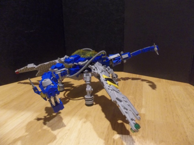 The completed Space Dragon